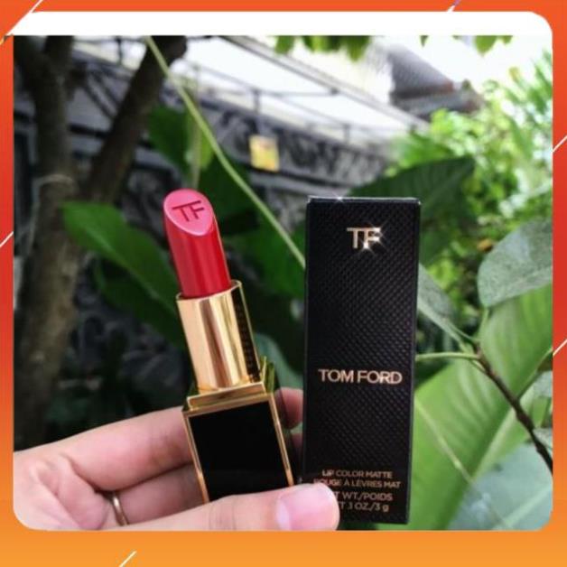 Son Tom ford Vỏ Đen Hàng Chính Hãng Có Bill CHECK CODE_Tomford son tf 07 ruby rush