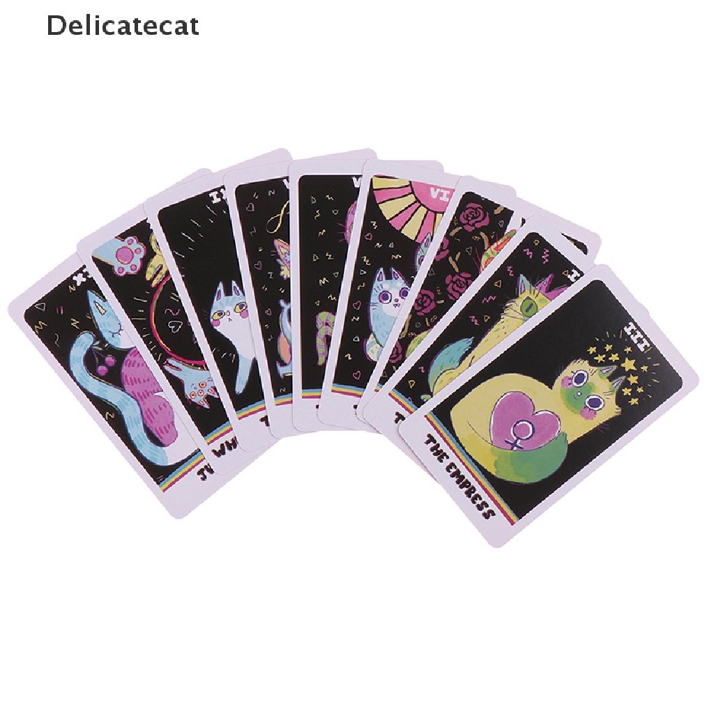 Bộ Bài Tarot In Hình Mèo Dễ Thương