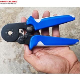 Kìm bấm cos pin (chỉa) 0.25-6mm2 C-MART B0049-0606