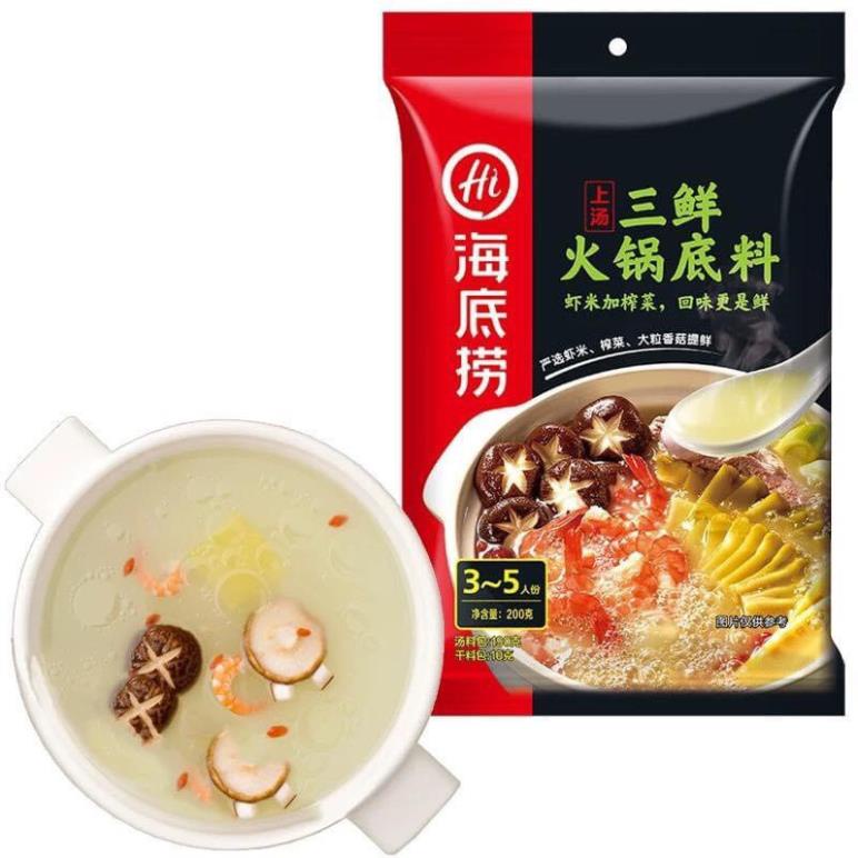 Lẩu Haidilao vị Thập Cẩm Nấm không cay