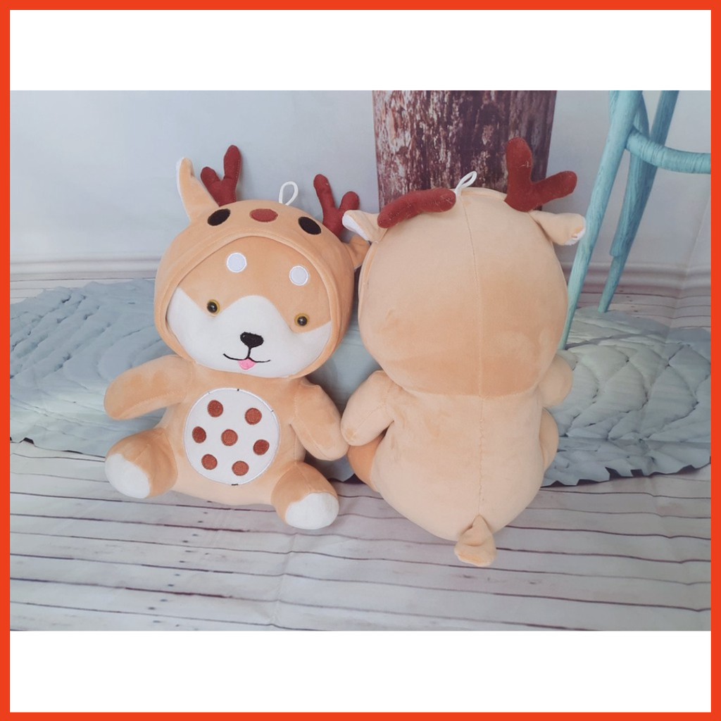 Chó Bông Shiba Cosplay - Gấu Bông Mini 35 cm Cao Cấp Bông Mịn Đáng Yêu Dùng Làm Quà Tặng và Trang Trí Rất Đẹp