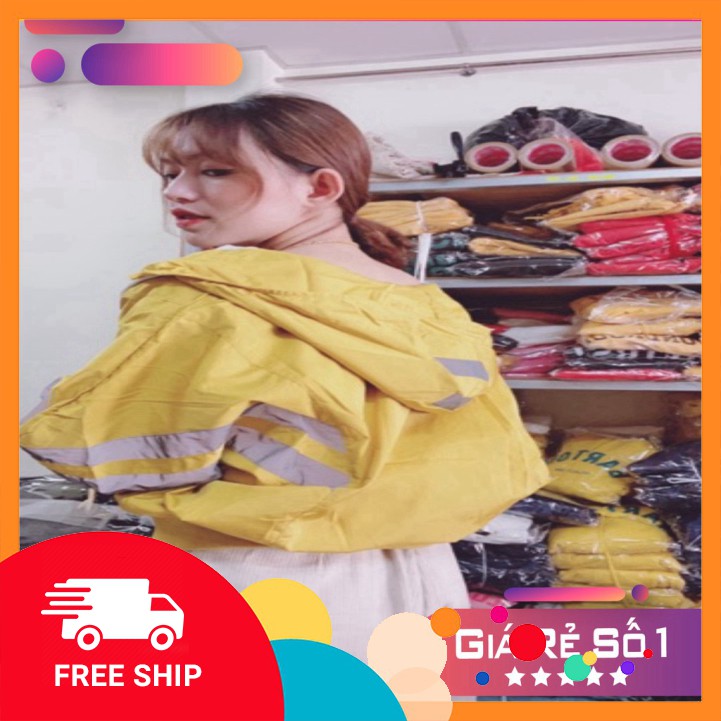 𝗡𝗘𝗪 𝗔𝗥𝗥𝗜𝗩𝗔𝗟 Áo Khoác Dù Phản Quang Hot Hit( Ảnh Chụp Thật)