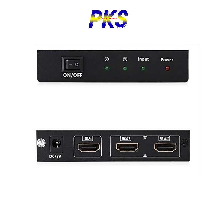 Bộ chia cổng HDMI 1 cổng ra 2 cổng Hỗ trợ full HD UGREEN 40201 - hàng chính hãng