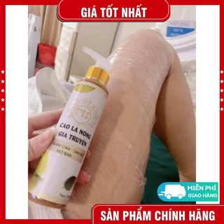 cao lá nóng tan mỡ dùng chung đai nịt bụng