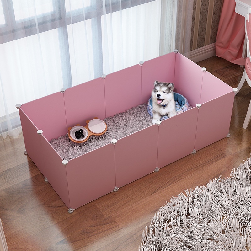 Combo chuồng quây nhựa cho thú cưng nhiều màu sắc