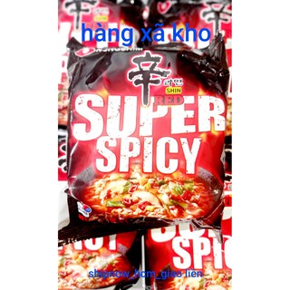 Combo 5 mì siêu cay Nongshim super spicy 120gr hàn quốc