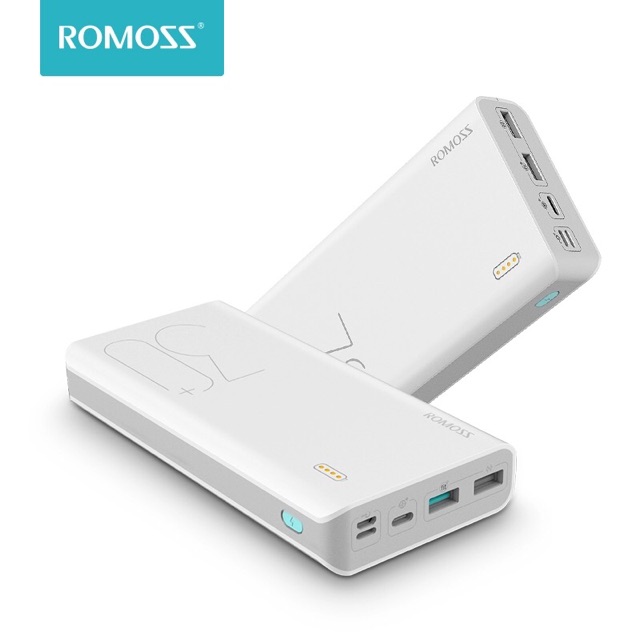 Pin dự phòng Romoss Sense 8+ 8plus 30000mAh QC Type C