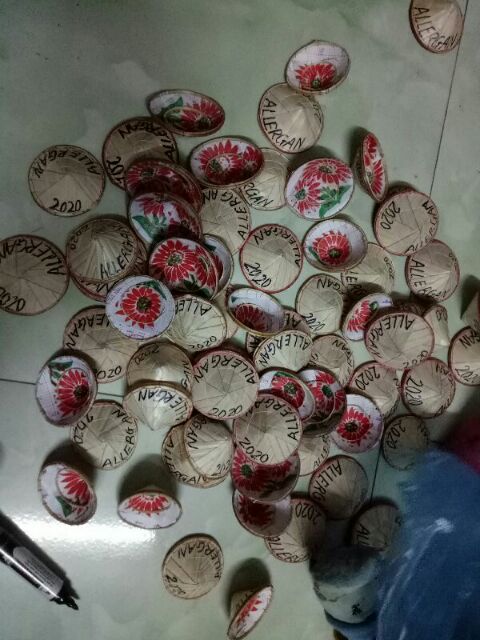 Nón lá mini 6cm cho búp bê