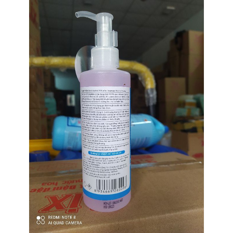 Gel rửa tay khô On1 hương Sakura 250ml