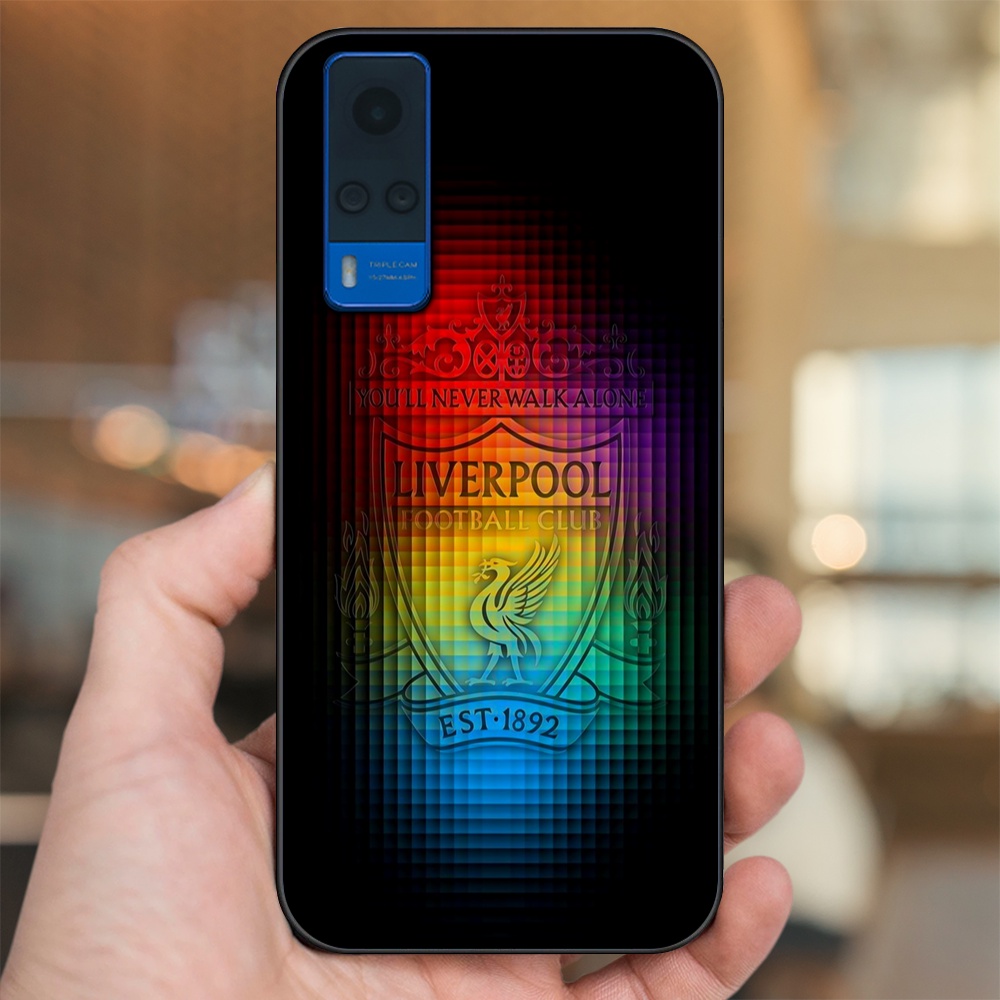 Ốp lưng Vivo Y51 2020, Y53s viền đen in hình Liverpool FC