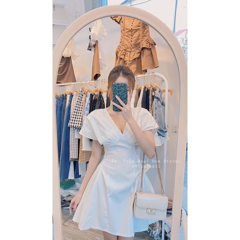 [Mã WASTMINI giảm 10% tối đa 30K đơn 150K] váy xếp ly ( ảnh shop tự chụp)