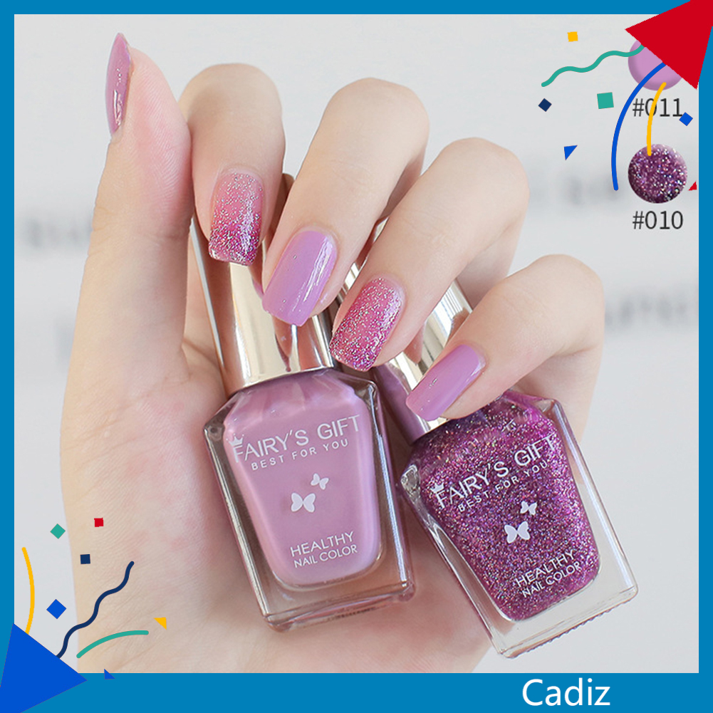 [Hàng mới về] Sơn móng tay màu thời trang nhanh khô tôn da