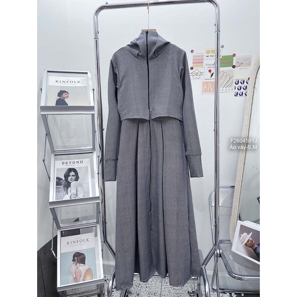 Áo khoác có nón tay dài jean 0823 thaotranshop90