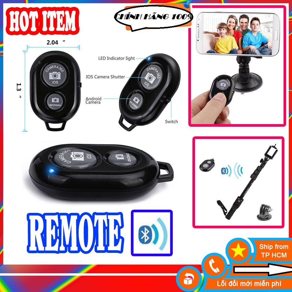 Remote Bluetooth Chụp Hình Từ Xa Android ios