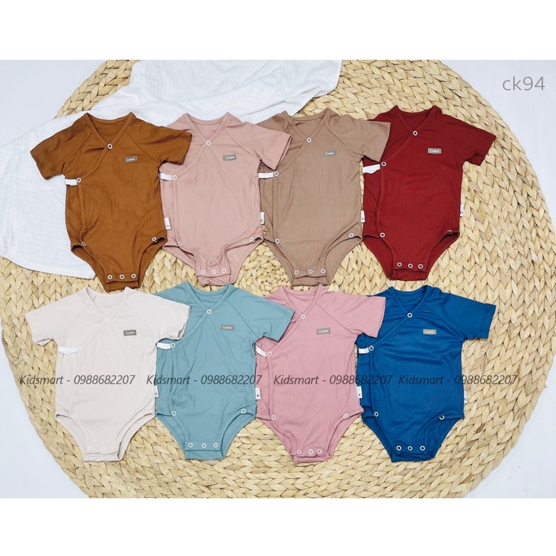 Cookie - Bodysuit cộc tay cài chéo CK94