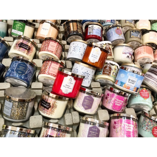 Bath Body Works Mỹ Nến thơm 3 bấc