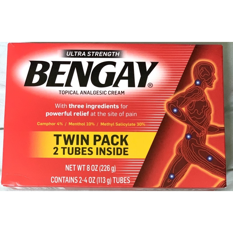 Dầu nóng xoa bóp giảm đau Bengay Ultra Strength 113g - Mỹ