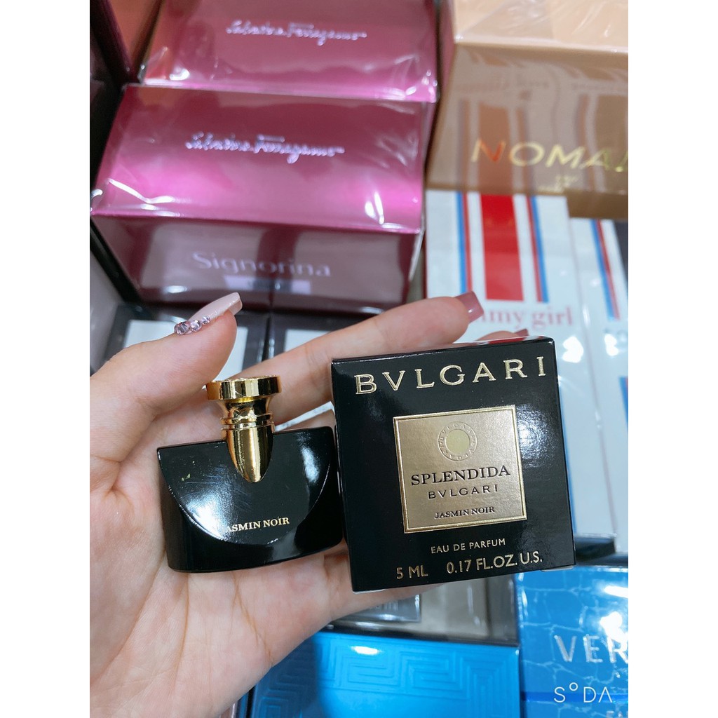 [MINI] Nước Hoa Nữ ❣️FREESHIP❣️ Nước Hoa Bvlgari Splendida Jasmin Noir Eau De Parfum 5ml