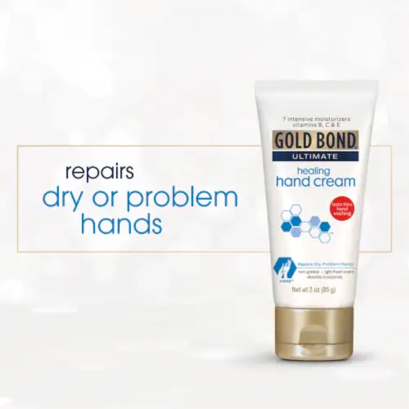KEM DƯỠNG TAY GOLD BOND HEALING HAND CREAM