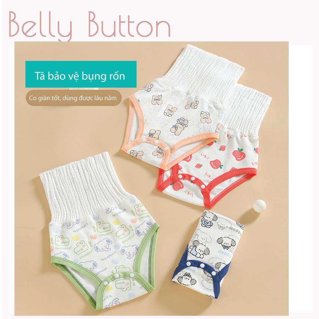 Tạp Dề Quấn Bụng Vải cotton Mỏng Thời Trang Xuân Thu Cho Bé Sơ Sinh Bảo Vệ Bụng An Toàn Cho Bé
