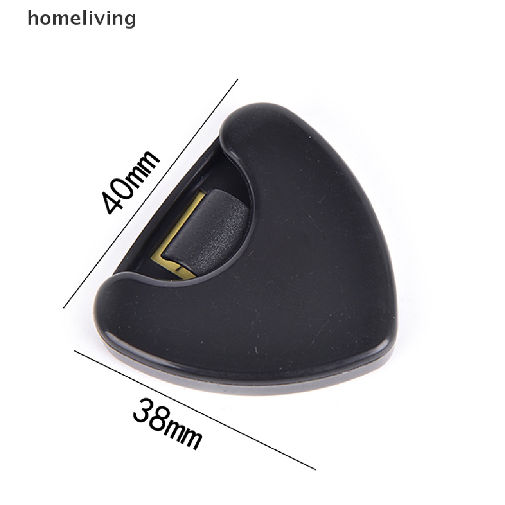 1 Hộp Đựng Miếng Gảy Đàn Guitar Bằng Nhựa Hình Tam Giác Mới