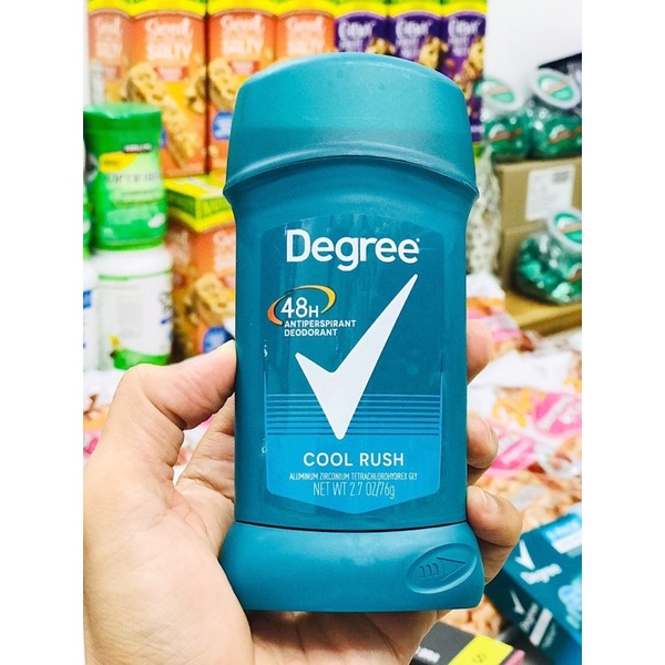 🆘 LĂN KHỬ MÙI DEGREE COOL RUSH 48H SWEAT & ODOR PROTECTION ❗