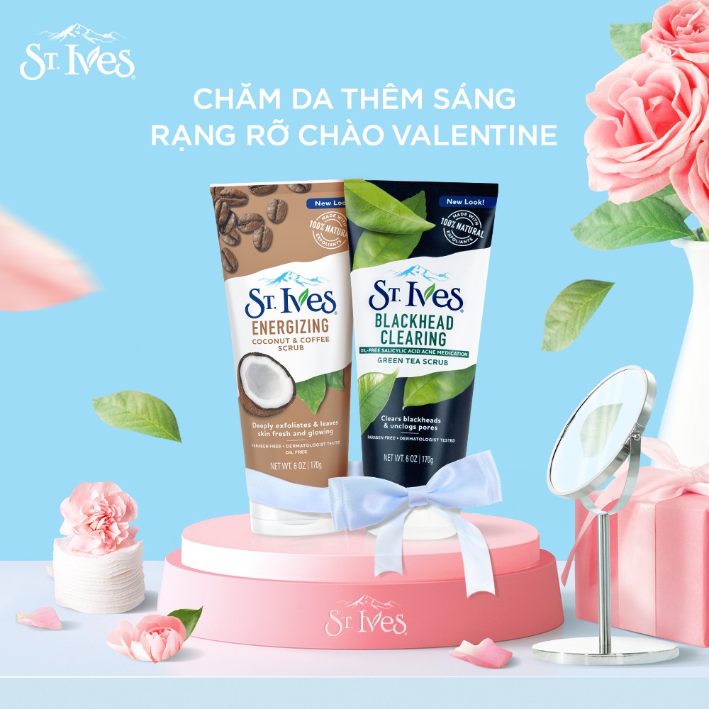 Sữa Rửa Mặt St.Ives - St.Ives sữa rửa mặt tẩy tế bào chết dịu nhẹ 170g