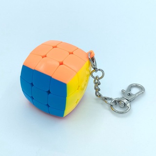 Móc Khóa Hình Khối Cube 3rd 3.5cm Độc Đáo