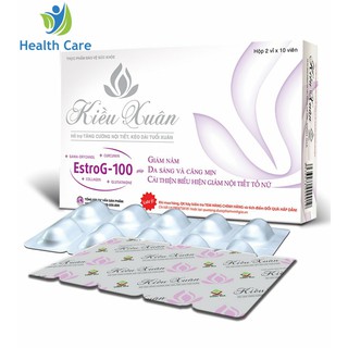 Viên uống đẹp da kiều xuân 20 viên
