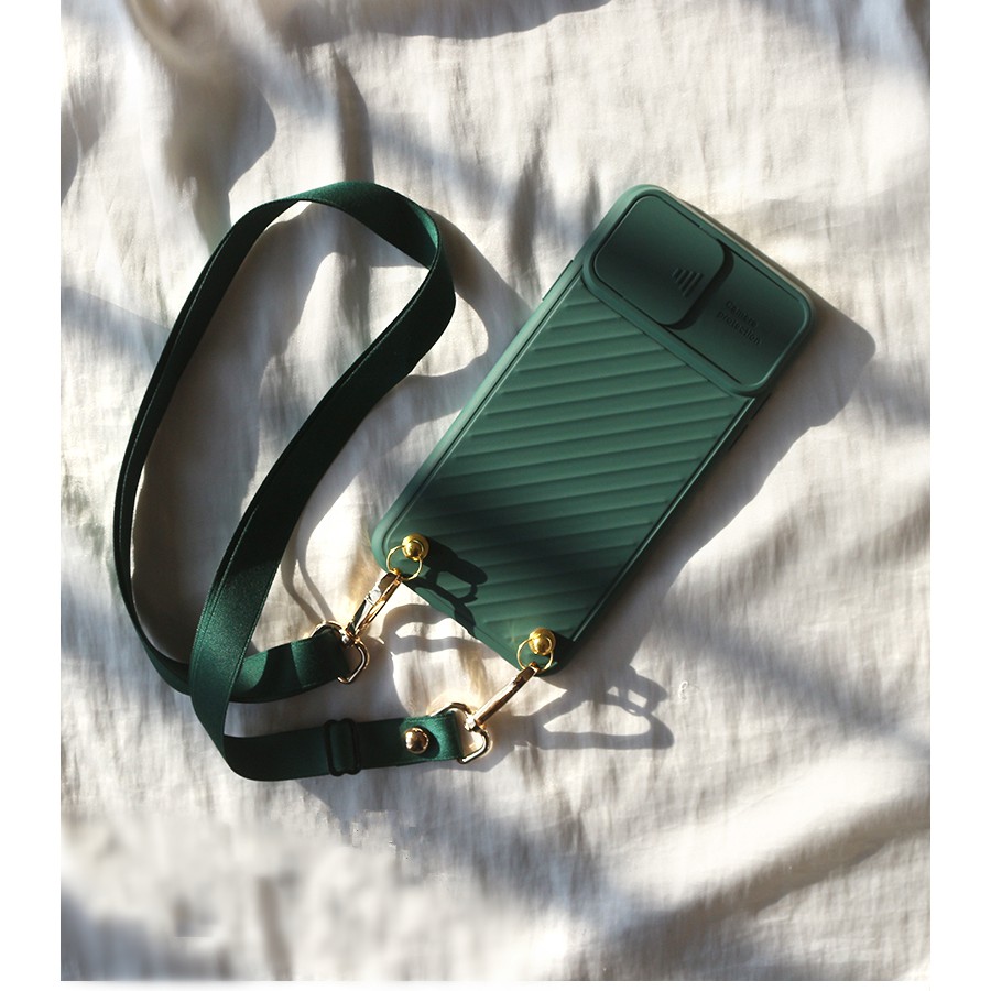 Ốp Điện Thoại Silicon Mềm Có Dây Đeo Vai Cho Iphone 12 11 Pro Max Xr X Xs Max Se 2020 7 8 Plus 12 | BigBuy360 - bigbuy360.vn