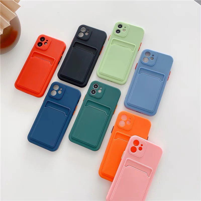 Ốp lưng iphone ốp TPU  bảo vệ camera lưng kèm túi ví iphone 6/6plus/7 /8/7plus/x/xsmax /11/12/13/pro/max/promax/s/plus