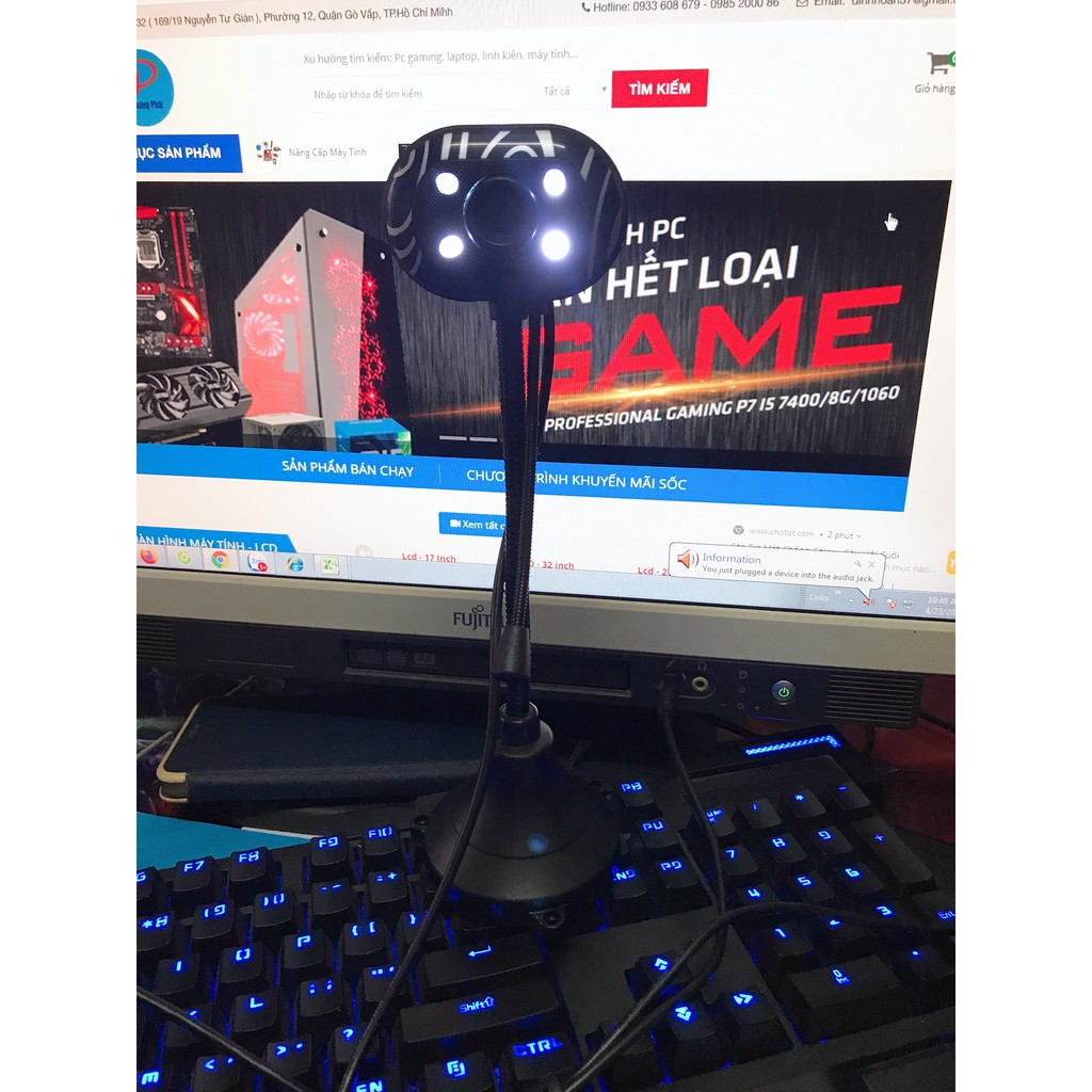 {Giá Tốt} Webcam Live-Stream Có Mic Giá Rẻ (Bảo hành 06 tháng) | BigBuy360 - bigbuy360.vn