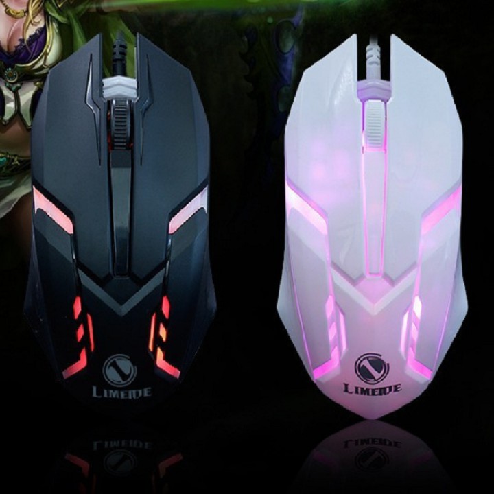 Chuột Gaming Limeide có đèn led đổi màu siêu đẹp