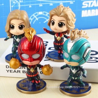 [Có đèn] Mô hình Cosbaby Captain Marvel vui nhộn