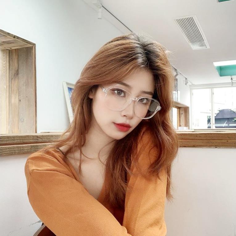 Gọng kính bầu siêu hot, siêu xinh hàn quốc D32