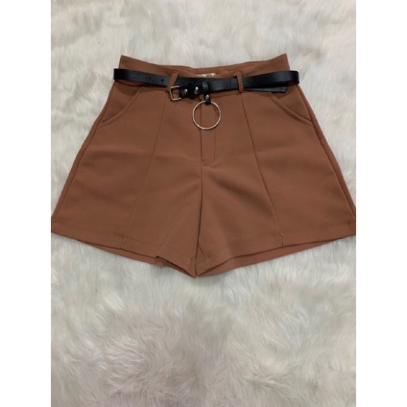 Quần short nữ kèm đai siêu xinh | BigBuy360 - bigbuy360.vn