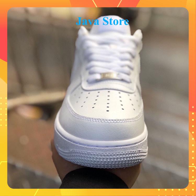 Giày Air Force 1 Trắng - Giày Sneaker AF1 Nam Nữ Thể Thao Cổ Thấp Cao Cấp Full box + Bill