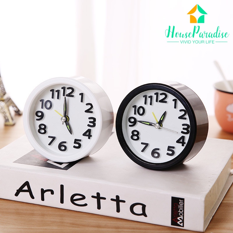 Đồng Hồ Báo Thức Đa Năng Hình Tròn Sáng Tạo