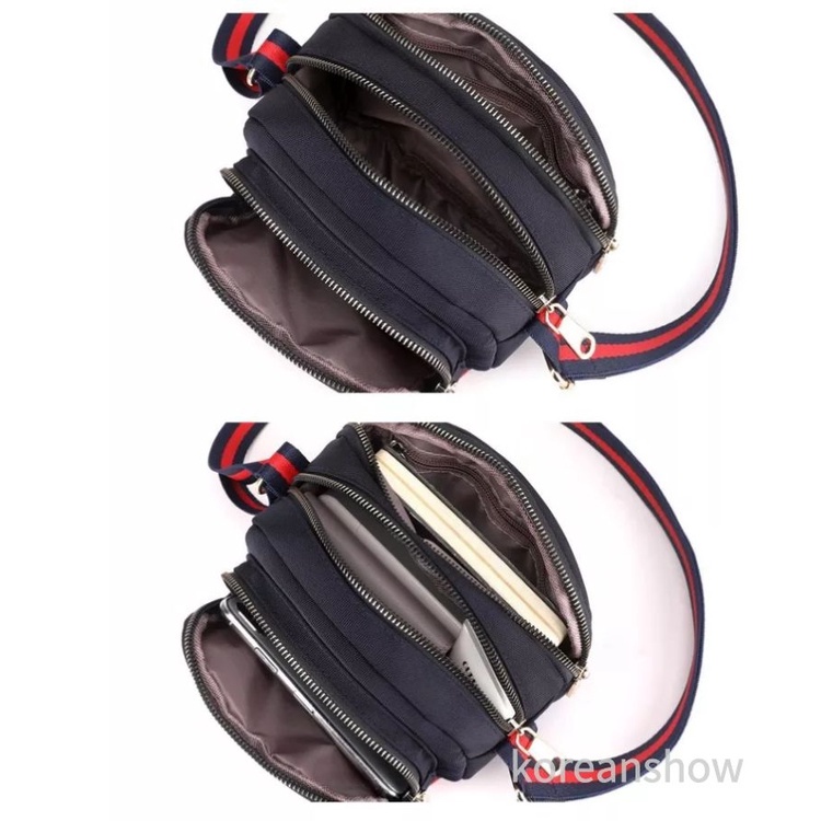 Túi xách nữ Túi đeo chéo Mini màu hồng/đen phong cách Hàn Quốc thời trang cho nữ-75