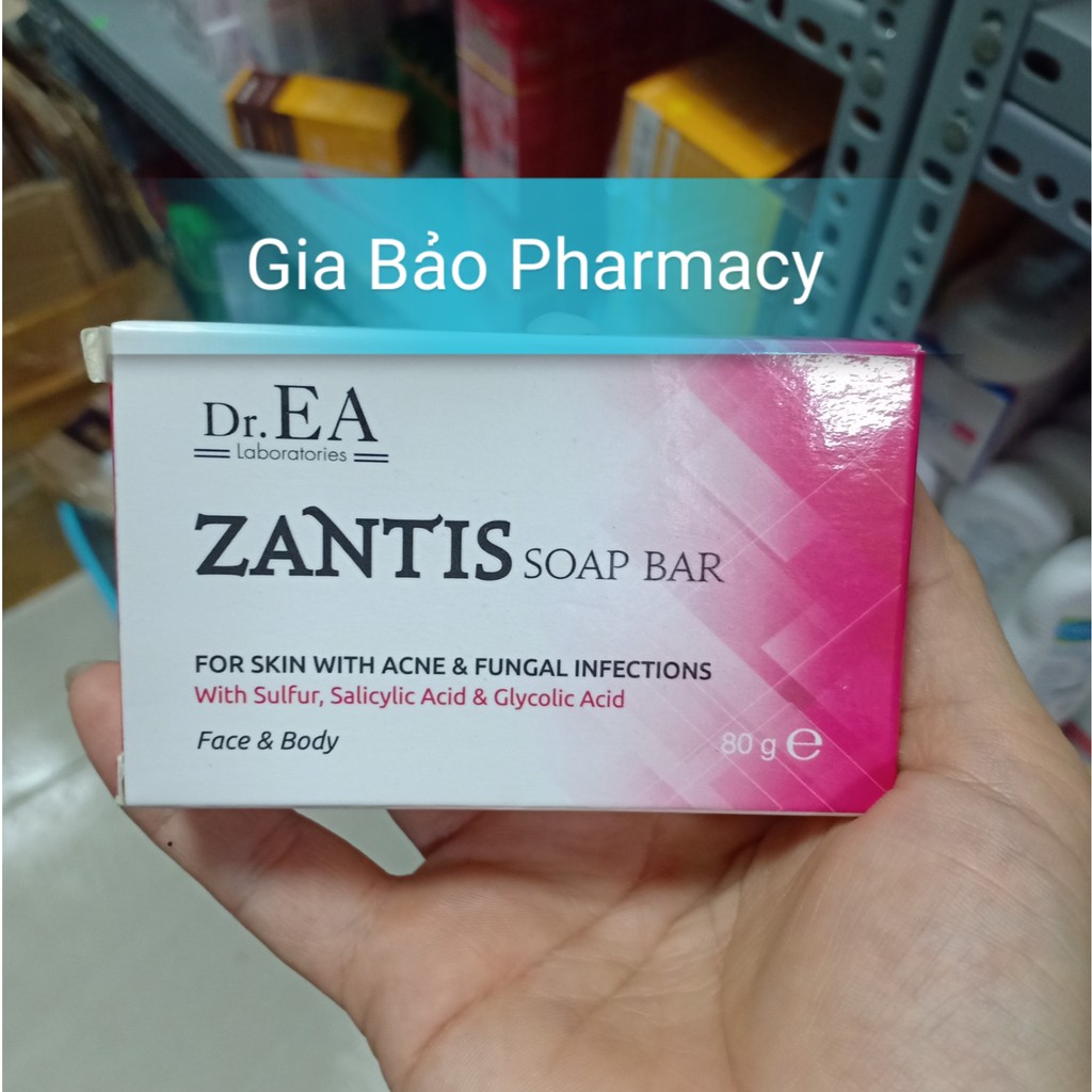 ZANTIS xà phòng giúp làm sạch da và chất nhờn