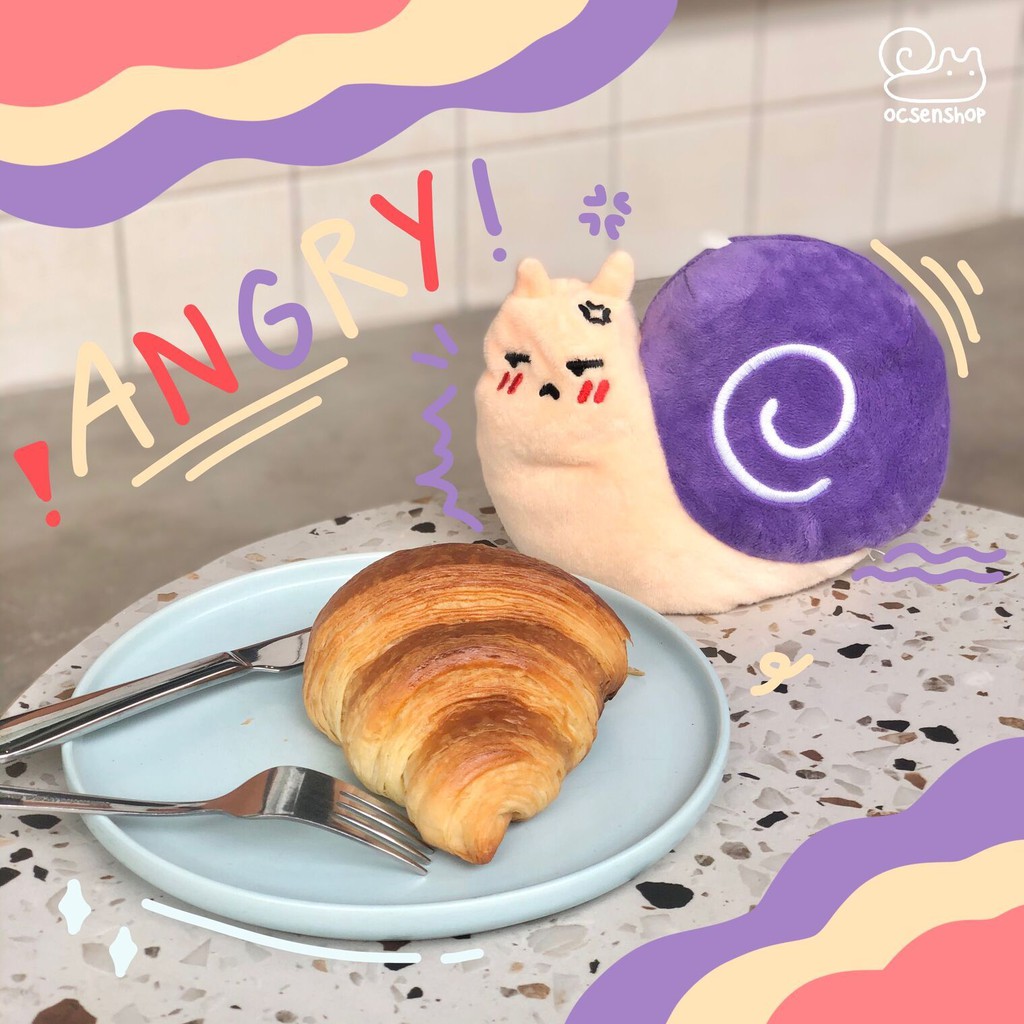 Ốc Sên Cảm Xúc - Ốc Sên Nhồi Bông cực dễ thương