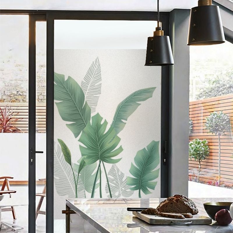 HC113 Phong cảnh Bắc Âu - Giấy dán kính mờ cửa sổ và phòng tắm chống nhìn trộm tránh ánh sáng mạnh