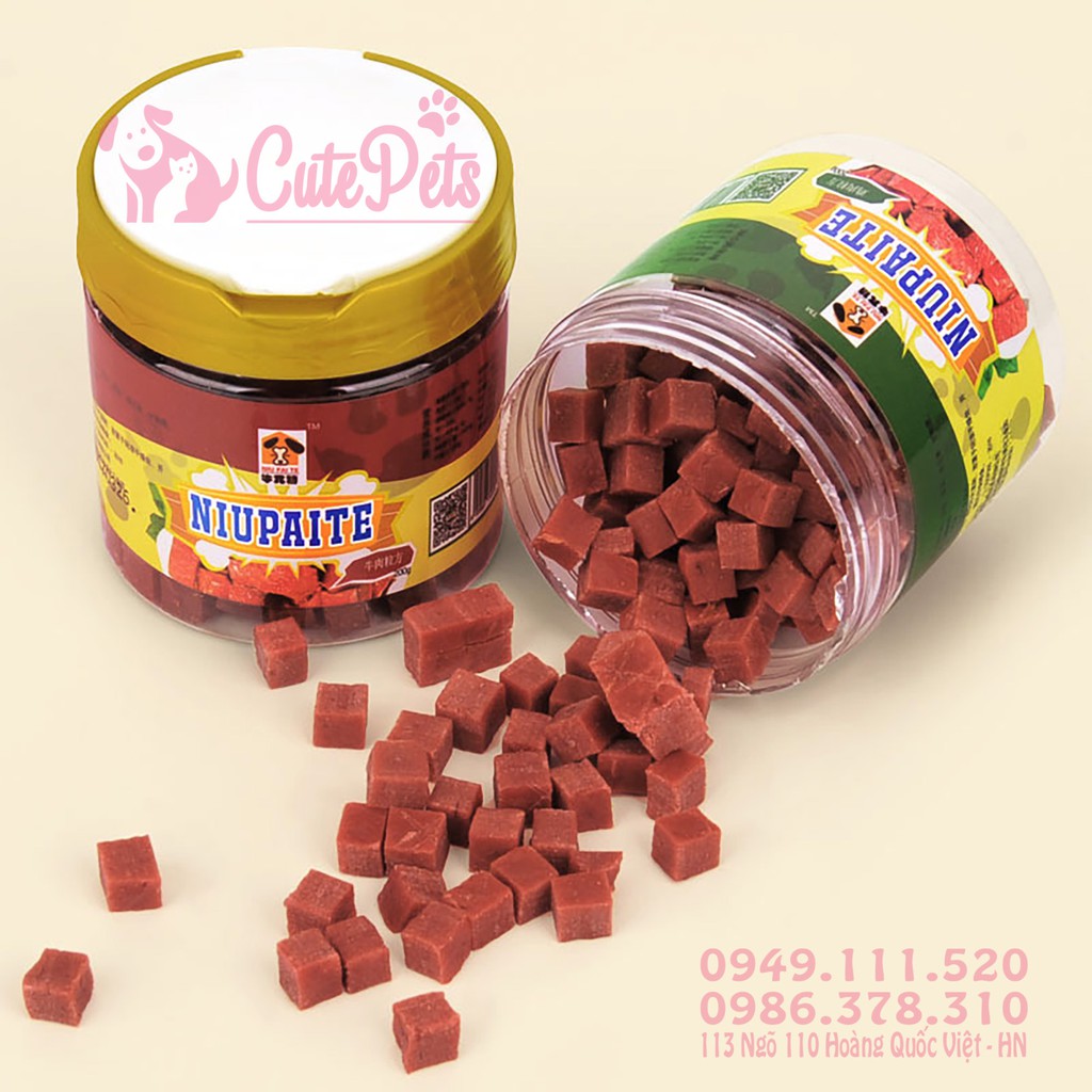 Bánh thưởng cho chó Niupaite 200g - CutePets Phụ kiện thú cưng Pet shop Hà Nội