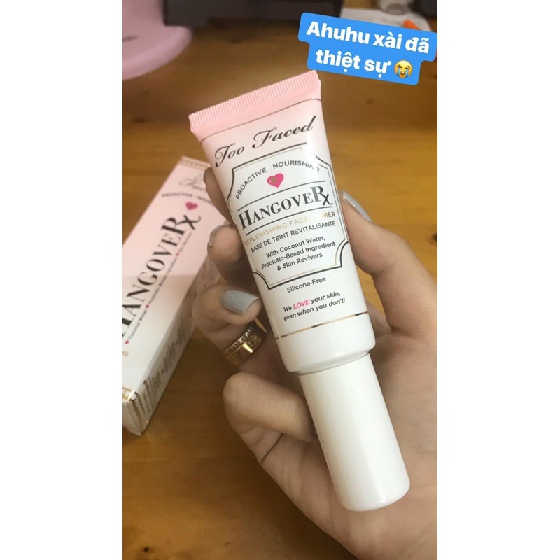 [UNBOX] Kem lót Too Faced Hangover Primer Fullsize