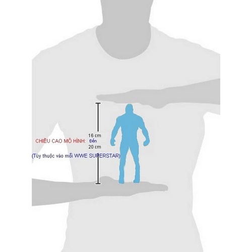 Mô Hình Nhân Vật WWE Elite Không Hộp