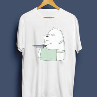 Áo Thun Gấu Cầm Dao