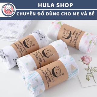 Khăn Tắm Sợi Tre Cuộn Muslin 100% Cotton