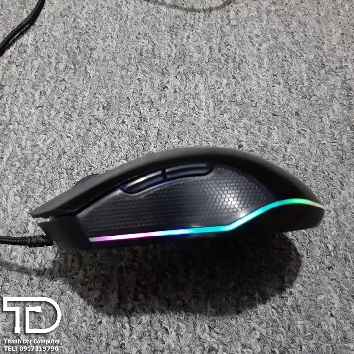 Chuột máy tính chơi game Lightning GX686 Led RGB cũ