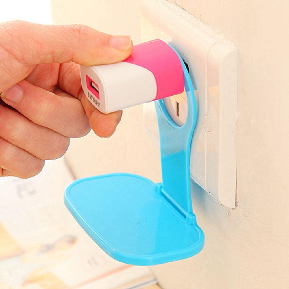 Shanrong Giá Đỡ Chuyển Đổi Phích Cắm Sạc Gắn Tường Thiết Kế Gấp Gọn Tiện Dụng
