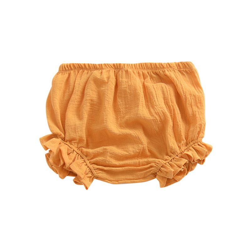 Quần Short Cotton Màu Trơn Cho Bé